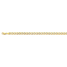 Load image into Gallery viewer, 14K Two Tone Gold Light 6.3mm Mariner Chain