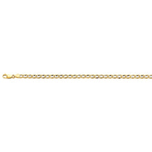 Load image into Gallery viewer, 14K Two Tone Gold Light 5.3mm Mariner Chain