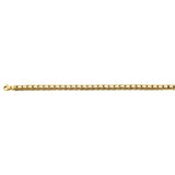 14K Yellow Gold 5.4mm Hollow Box Chain