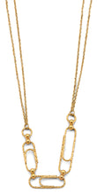 Load image into Gallery viewer, 14K Yellow Gold DC Paperclip Necklace