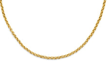 Load image into Gallery viewer, 14K Yellow Gold Hollow Rolo Necklace