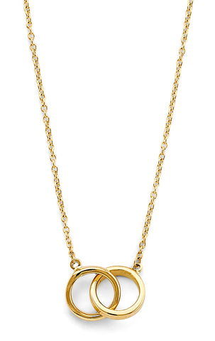 14K Yellow Gold Together Necklace