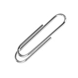 Sterling Silver High Polished Round Paper Clip Money Clip
