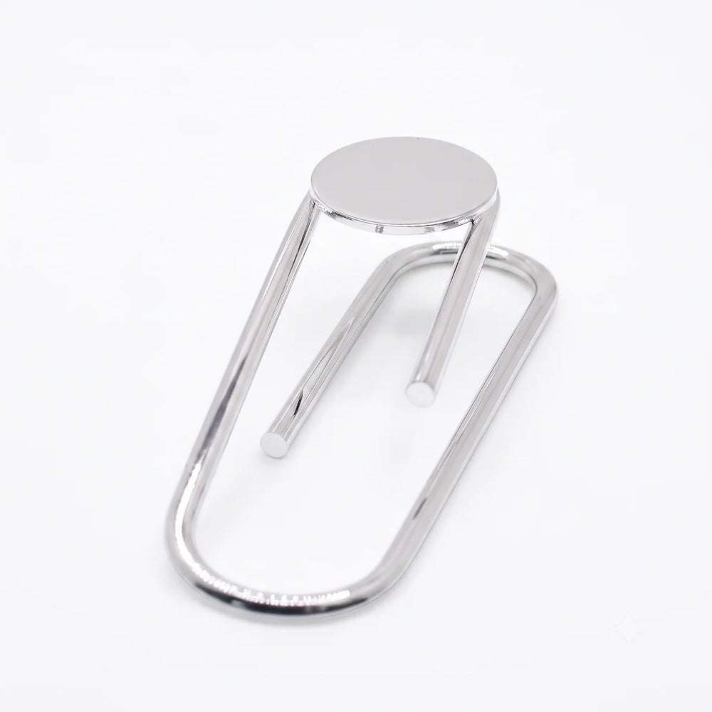 Sterling Silver High Polished Paperclip Style Moneyclip