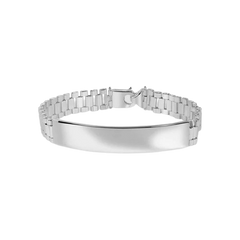 Sterling Silver Watch Band Style 10mm ID Bracelet