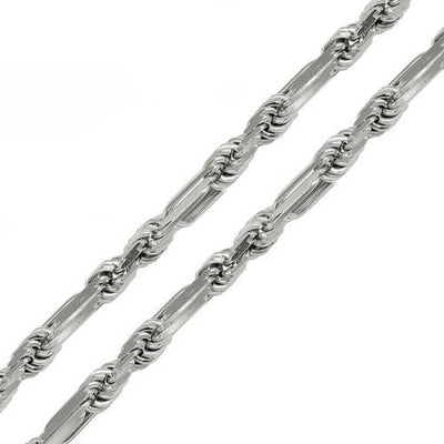 Sterling Silver Figarope Milano 8mm Chain Or Bracelet
