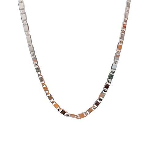 Sterling Silver 6-Sided Diamond Cut Valentino 120-5.2mm Chain