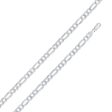 Load image into Gallery viewer, Sterling Silver Figaro 150 Chain Or Bracelet