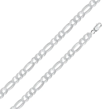Load image into Gallery viewer, Sterling Silver Figaro 250 Chain Or Bracelet