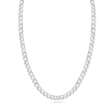 Load image into Gallery viewer, Sterling Silver Basic Non-Plated Diamond Cut Curb Chain Or Bracelet