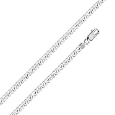 Sterling Silver Miami Cuban 150-4.9MM Chain