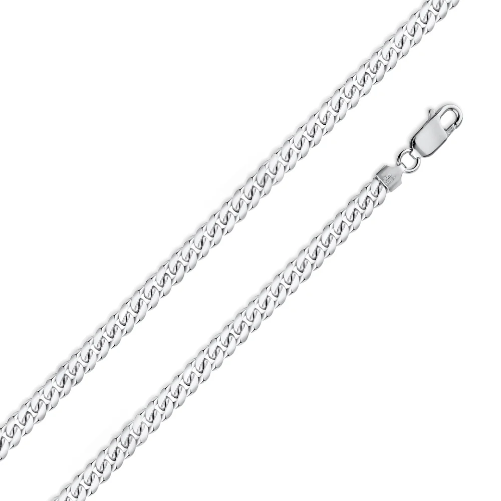 Sterling Silver Miami Cuban 160-5.5MM Chain