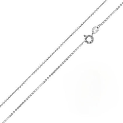 Pack of 6 Sterling Silver Anchor 025-1MM Chain