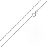 Pack of 6 Sterling Silver Anchor 025-1MM Chain