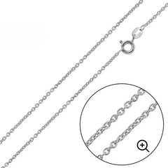 Sterling Silver Anchor 040-1.6MM Chain