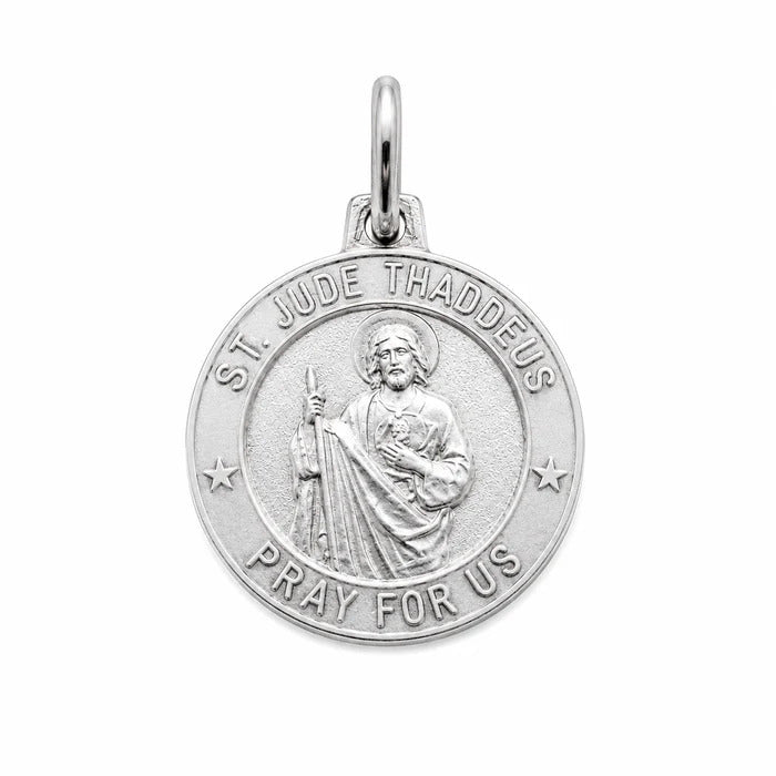 Sterling Silver Saint Jude Charm