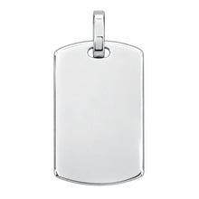 Load image into Gallery viewer, Sterling Silver Plain Dogtag