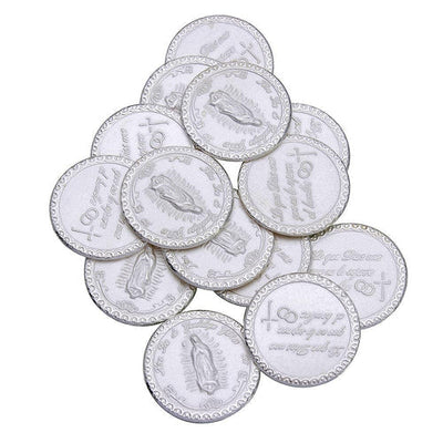 Sterling Silver High Polished Lady Guadalupe 13 Wedding Coins