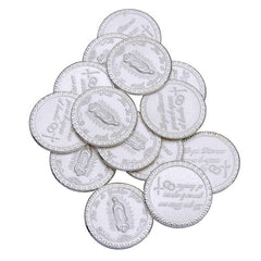 Sterling Silver High Polished Lady Guadalupe 13 Wedding Coins