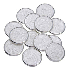 Sterling Silver High Polished Centenario 13 Wedding Coins Arras