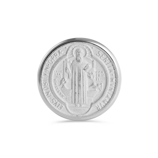 Sterling Silver Saint Benedict Medal Prayer 13 Wedding Coins