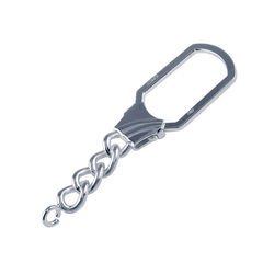 Sterling Silver High Polished Keychain