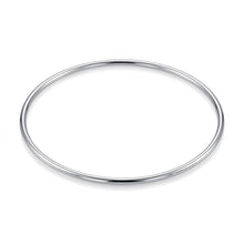 Load image into Gallery viewer, Sterling Silver 2mm Plain Bangle Bracelet