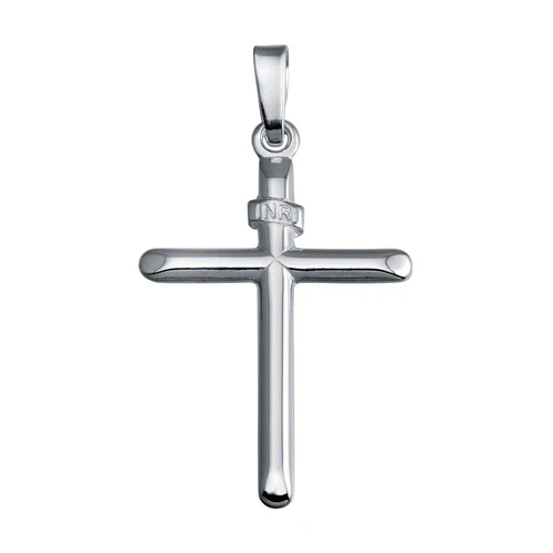 Sterling Silver High Polished Cross Pendant
