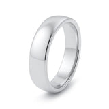 Sterling Silver 6mm Wedding Band Ring