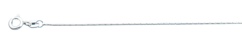 Sterling Silver Anklet Length-9inches, Width-1mm, Weight-1.32grams