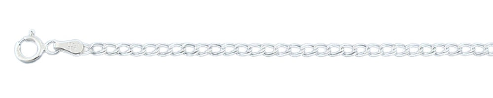 Sterling Silver 2.8mm Anklet