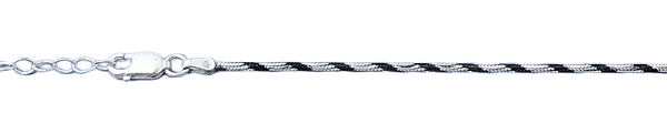 Sterling Silver Twist Anklet