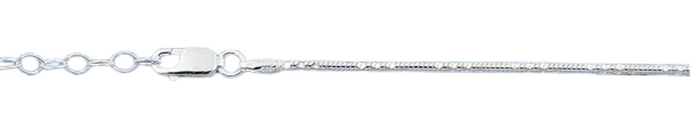 Sterling Silver 1.4mm Anklet