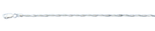 Load image into Gallery viewer, Italian Sterling Silver Polished Anklet Length-10inches, Chain Thickness-1.8mm