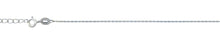 Load image into Gallery viewer, Sterling Silver Small Lock Chain Anklet