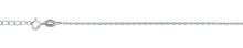 Load image into Gallery viewer, Sterling Silver Lock Chain Anklet