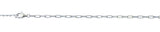 Sterling Silver Square Anklet