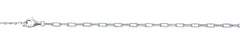 Sterling Silver Square Anklet