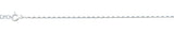 Sterling Silver 1.2mm Anklet