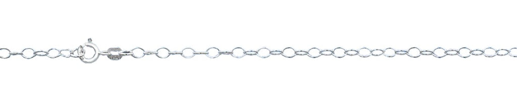 Sterling Silver Rolo Chain Anklet