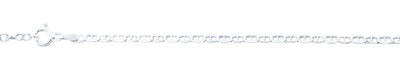 Sterling Silver Polished Marina Anklet