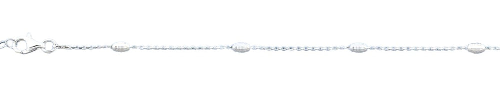 Sterling Silver Polished Anklet
