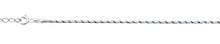 Load image into Gallery viewer, Sterling Silver Diamond Cut 1mm Anklet
