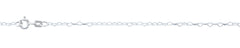 Sterling Silver Polished Open Hearts Anklet