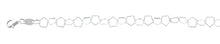 Load image into Gallery viewer, Sterling Silver Polished 6mm Star Anklet