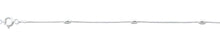 Load image into Gallery viewer, Sterling Silver Polished Oval Beads Anklet