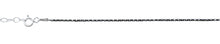Load image into Gallery viewer, Sterling Silver Diamond Cut And Oxidized Anklet
