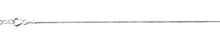 Load image into Gallery viewer, Sterling Silver Diamond Cut 0.8mm Anklet