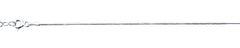 Sterling Silver Diamond Cut 0.8mm Anklet