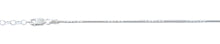 Load image into Gallery viewer, Sterling Silver Polished Diamond Cut Anklet